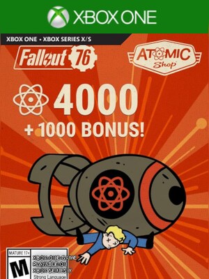Fallout 76 Currency (Xbox One) 4000 + 1000 Bonus Atoms - Xbox Live Key - GLOBAL - 0