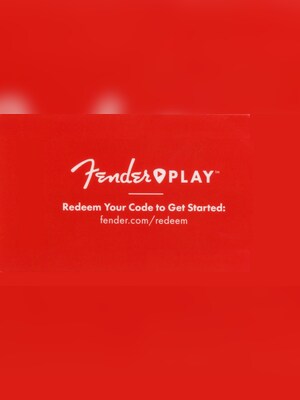 Fender Play Prepaid Card 12 Months  - FenderPlay Key  - UNITED STATES - 2