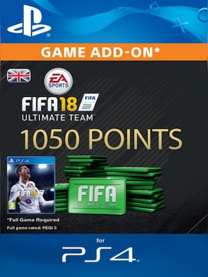FIFA 18 Ultimate Team PSN GERMANY 1050 Points Key PS4 - 0