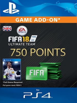 FIFA 18 Ultimate Team PSN GERMANY 750 Points Key PS4 - 0
