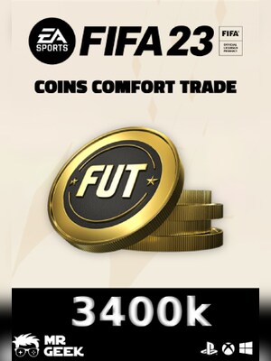 FIFA23 Coins (PS/Xbox) 3400k - MrGeek Comfort Trade - GLOBAL - 0