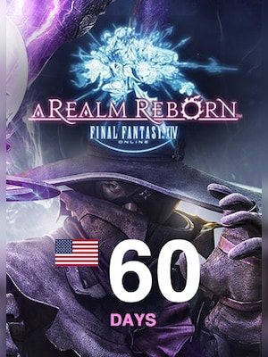 Final Fantasy XIV: A Realm Reborn Time Card 60 Days Mog Station NORTH AMERICA - 0