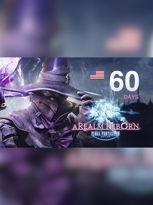 Final Fantasy XIV: A Realm Reborn Time Card 60 Days Mog Station NORTH AMERICA - 2