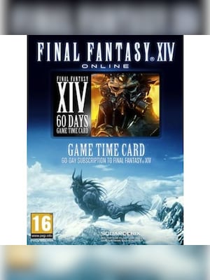 Final Fantasy XIV: A Realm Reborn Time Card 60 Days Mog Station UNITED STATES - 0
