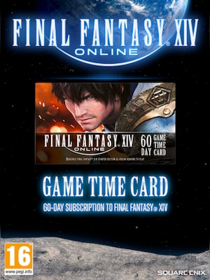 FINAL FANTASY XIV Online - Game Time Card 60 Days - Mog Station Key - UNITED STATES - 0