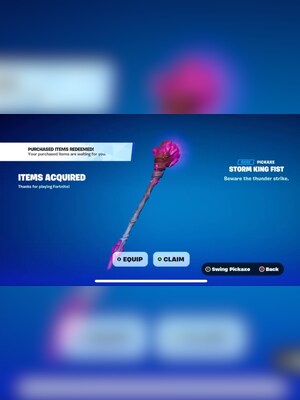 Compre Fortnite - Storm King Fist Pickaxe (PC) - Epic Games Key ...