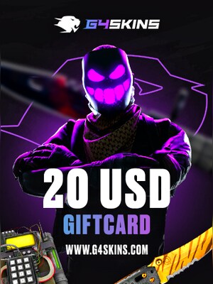 G4SKINS.com Gift Card 20 USD - Key - GLOBAL - 0
