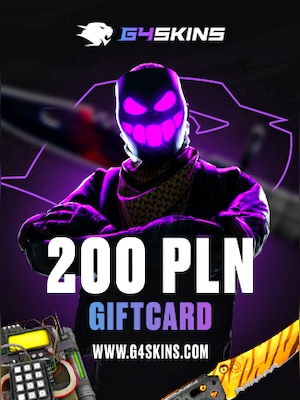 G4SKINS.com Gift Card 200 PLN - Key - GLOBAL - 0
