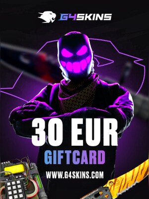 G4SKINS.com Gift Card 30 EUR - Key - GLOBAL - 0