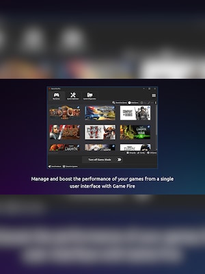 Game Fire Pro (PC) (1 Device, 6 Months)  - GameFire Key - GLOBAL - 7