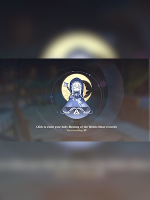 Genshin Impact Blessing of the Welkin Moon 30 Days - ReidosCoins Key - GLOBAL - 2