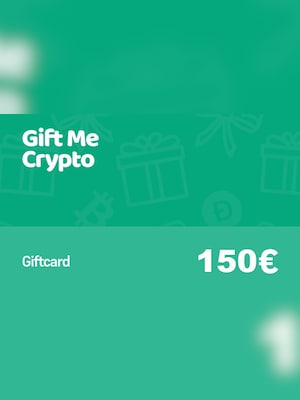 Gift Me Crypto Gift Card 150 EUR - Key - GLOBAL - 2