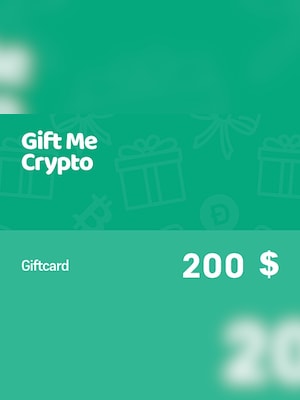 Gift Me Crypto Gift Card 200 USD - giftmecrypto Key - GLOBAL - 2