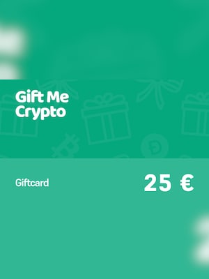 Gift Me Crypto Gift Card 25 EUR - Key - GLOBAL - 2