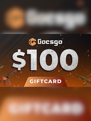 Gocsgo Gift Card 100 USD  - GoCsGo Key  - GLOBAL - 2