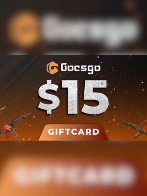 Gocsgo Gift Card 15 USD  - GoCsGo Key  - GLOBAL - 2