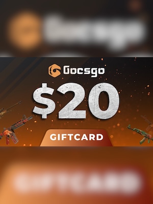 Gocsgo Gift Card 20 USD  - GoCsGo Key  - GLOBAL - 2