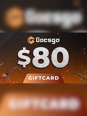 Gocsgo Gift Card 80 USD  - GoCsGo Key  - GLOBAL - 2