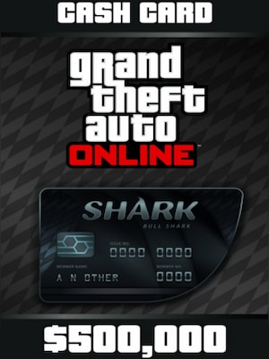 Grand Theft Auto Online: Bull Shark Cash Card (PC) 500000 - Rockstar Key - EUROPE - 0