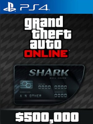 Grand Theft Auto Online: Bull Shark Cash Card (PS4) 500000 - PSN Key - UNITED KINGDOM - 0