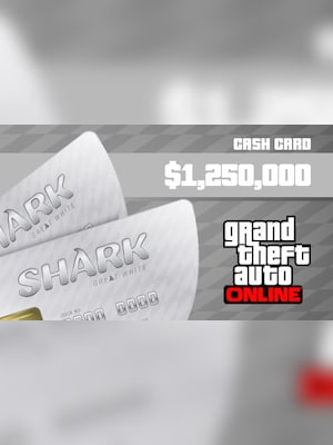 Grand Theft Auto Online: Great White Shark Cash Card Rockstar 1250000 PC Rockstar Key GLOBAL - 3