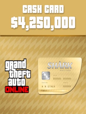 Grand Theft Auto Online: Great White Shark Cash Card PC 4250000 - Rockstar Key - GLOBAL - 0