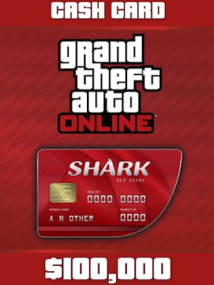Grand Theft Auto Online: The Red Shark Cash Card Rockstar PC 100000 - Rockstar Key - GLOBAL - 0