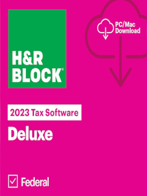 H&R Block Tax Software | Deluxe (PC, Mac) (1 Device, Lifetime) - H&R Block Key - UNITED STATES - 0
