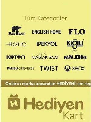 Hediyen KART 250 TRY - Hediyen Key - TURKEY - 0