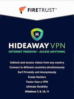 HideAway VPN (PC) 1 Year - Firetrust Key - GLOBAL - 0