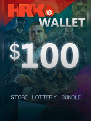 HRK Wallet GLOBAL 100 USD Key GLOBAL - 0