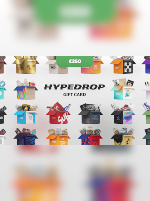 HypeDrop Gift Card 250 EUR - HypeDrop Key - GLOBAL - 2