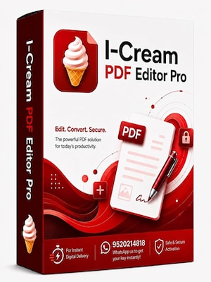 Icecream PDF Editor 2026 PRO (PC) (1 Device, Lifetime)  - Icecream Key - GLOBAL - 0