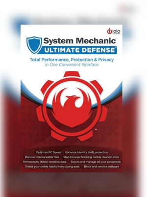iolo System Mechanic Ultimate Defense 1 PC 1 Year - iolo Key GLOBAL - 0
