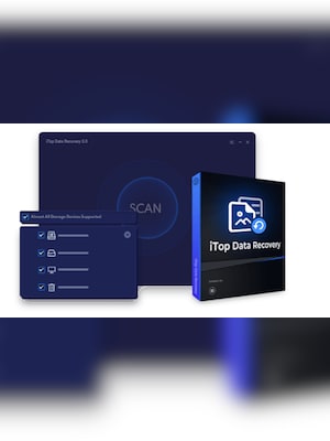 iTop Data Recovery (PC) (1 Device, 1 Year) - Official Website Key - GLOBAL - 2