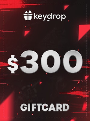 Key-Drop Gift Card 300 USD - Key-Drop Key - GLOBAL - 0
