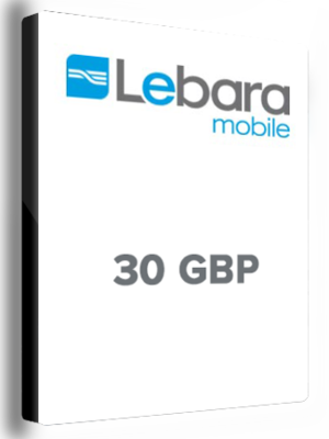 Lebara Mobile 30 GBP - Lebara Key - UNITED KINGDOM - 3