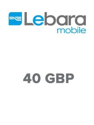 Lebara Mobile 40 GBP - Lebara Key - UNITED KINGDOM - 4