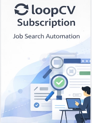 LoopCV Subscripction Done For You 1 Month - LoopCV Key - GLOBAL - 0
