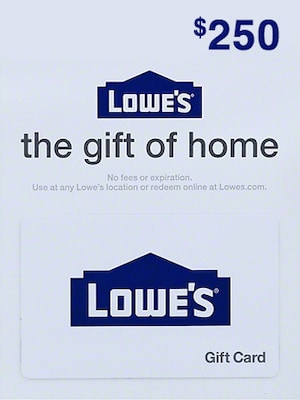 Lowe's 250 USD - Lowe's Key - UNITED STATES - 0