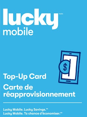 Lucky Mobile PIN Top-Up 25 CAD  - LuckyMobile Key  - CANADA - 0