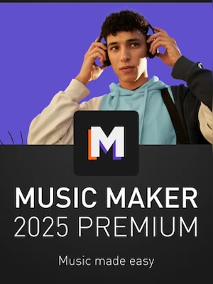 Magix Music Maker 2025 Premium (PC) (1 Device, Lifetime)  - Magix Key - GLOBAL - 0