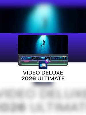 MAGIX Video Deluxe 2026 | Ultimate (PC) (1 Device, Lifetime) - Magix Key - GLOBAL - 2