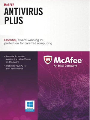 McAfee AntiVirus Plus 1 Device, 1 Year (PC, Android, Mac, iOS) - McAfee Key - GLOBAL - 3