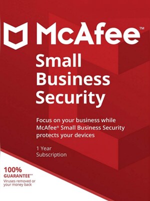 McAfee Small Business Security 5 Devices 1 Year McAfee Key GLOBAL - 0