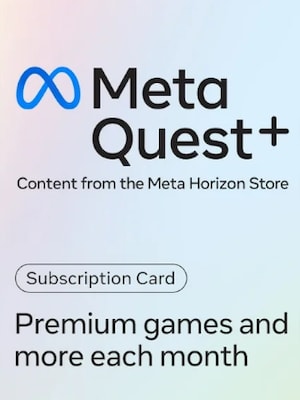 Meta Horizon+ Subscription 12 Months Standard Edition - Meta Quest  Key - UNITED STATES - 0