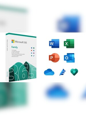 Microsoft Office 365 Family (PC, Mac) (6 Devices, 1 Year)  - Microsoft Key - POLAND - 2