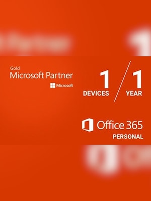 Microsoft Office 365 Personal (PC, Mac) 1 Device 1 Year - Microsoft Key - UNITED STATES - 2