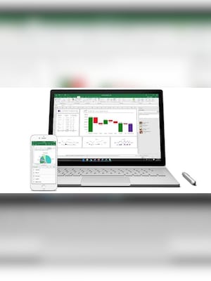 Microsoft Office 365 Personal (PC, Mac) (1 Device, 2 Years)  - Microsoft Key - BRAZIL - 5