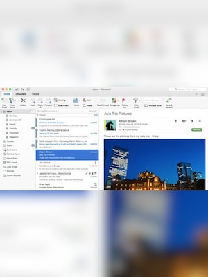 Microsoft Office Home & Business 2016 (MAC) - Microsoft Key - GLOBAL - 6